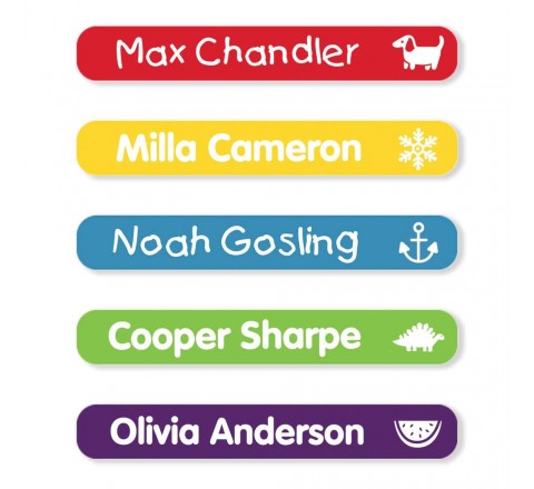 Name stickers