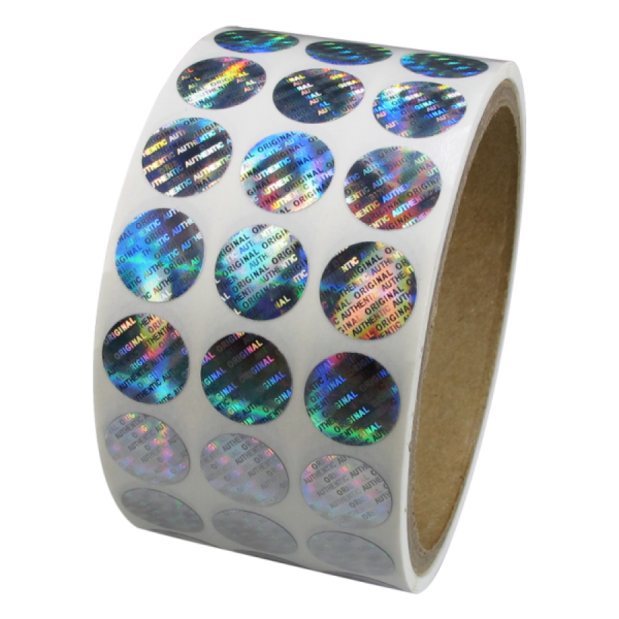 Custom Hologram Roll Stickers