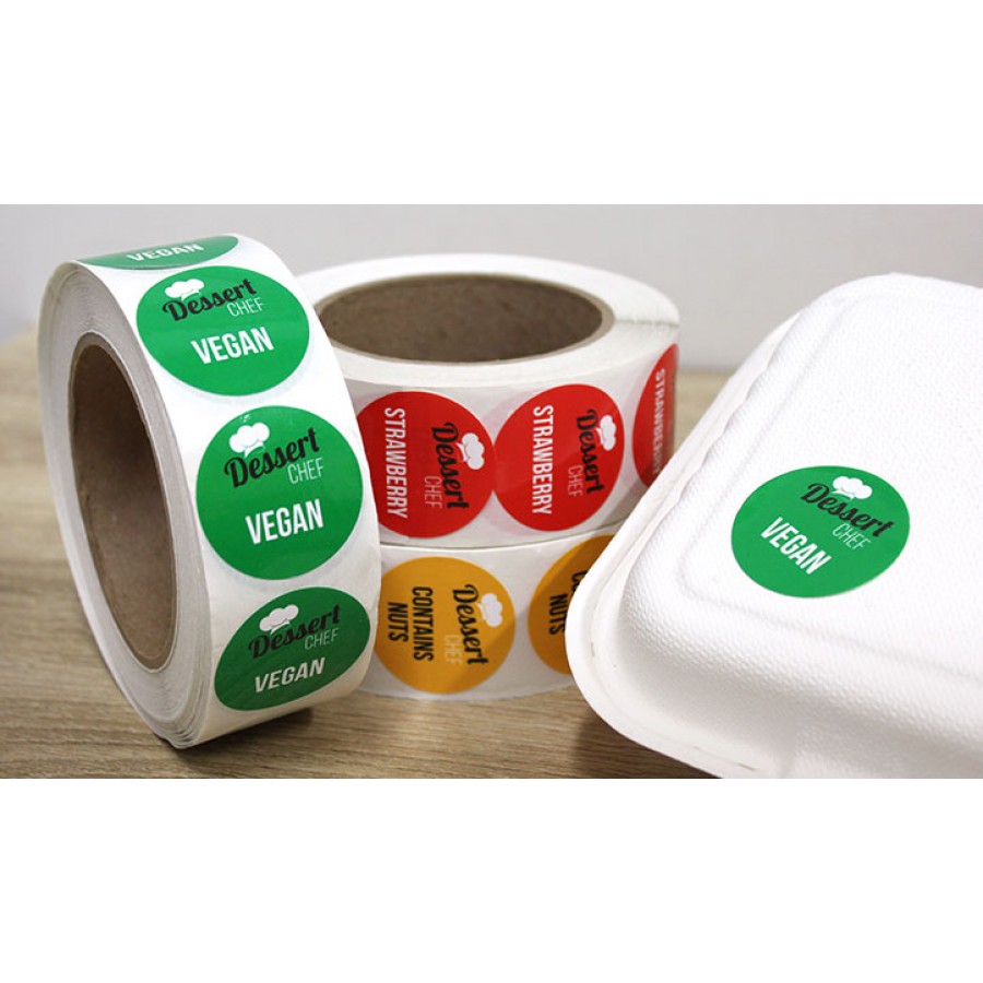 Custom Labels Roll Stickers