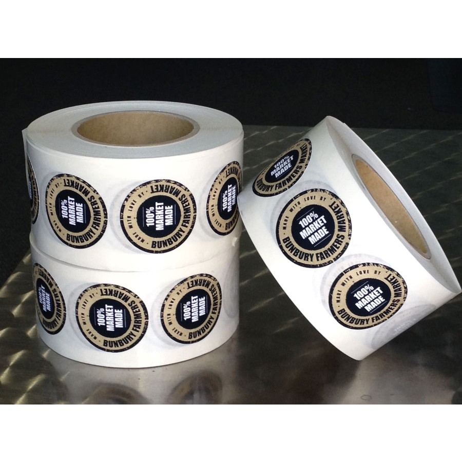 Custom Roll Stickers Paper