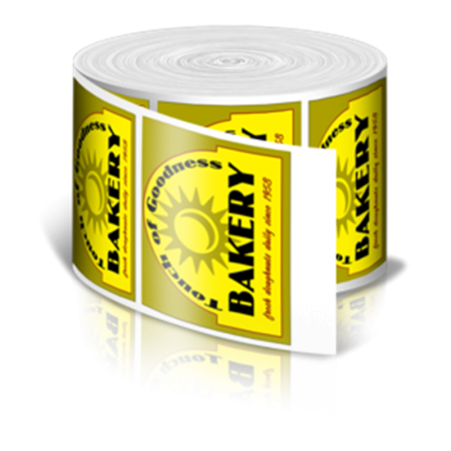 Rectangular Bumper Roll Stickers