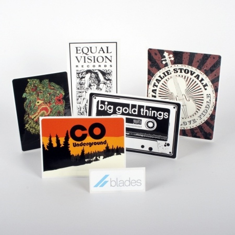 Rectangular Decals Roll Sticker