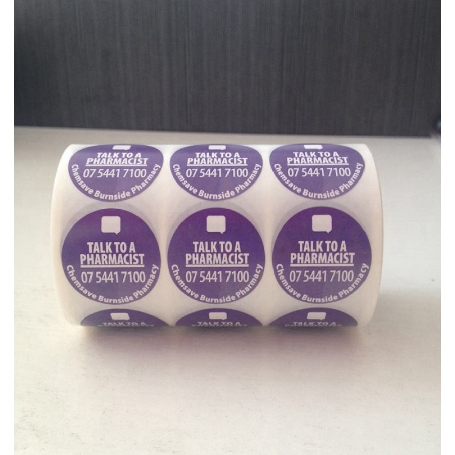 Rectangular Reflective Roll Stickers