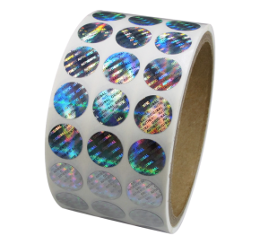 Custom Hologram Roll Stickers