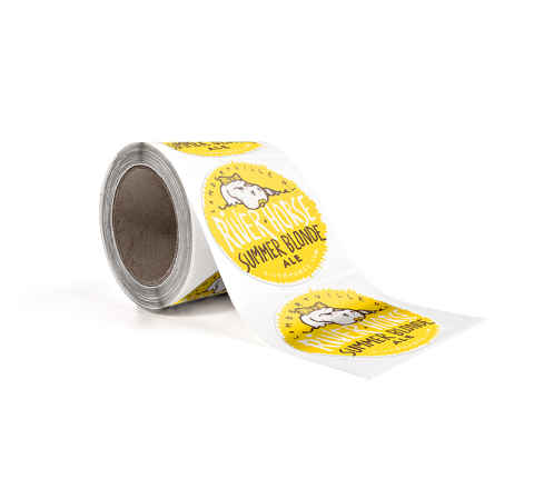 Die Cut Labels Roll Stickers