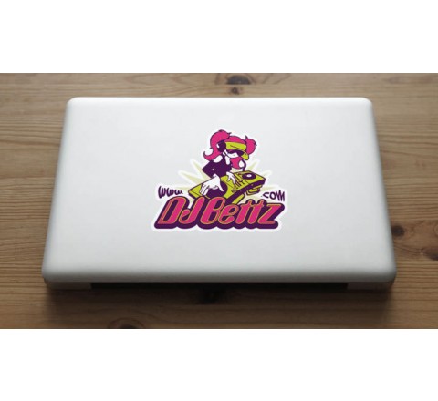 Die Cut Laptop Roll Stickers